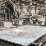 Mermer ve Taş İşleme Teknolojisinde Su Jeti Kesim